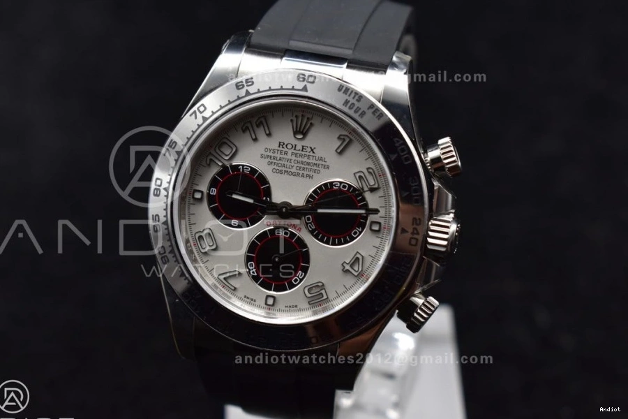 414 Clean Edition Dial SA4130 Strap Black 116519 904L Rubber Case Affordable Daytona Best 1:1 on SS V Silver 0824